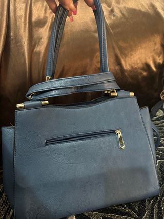 Bolso Tommy Hilfiger Clásico Azul y Blanco