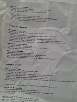 Manta Eléctrica Gris