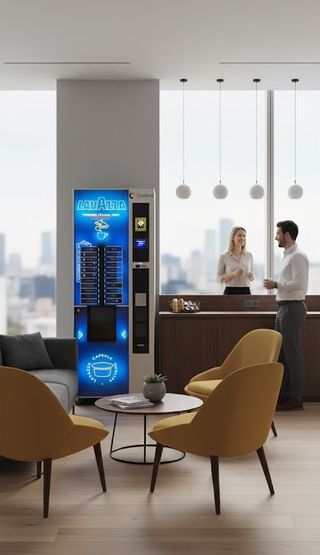 Máquina Vending Lavazza Café Grano y Cápsula