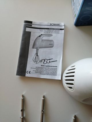 Bomann HM 350 CB Mixer, 250W, Bianco