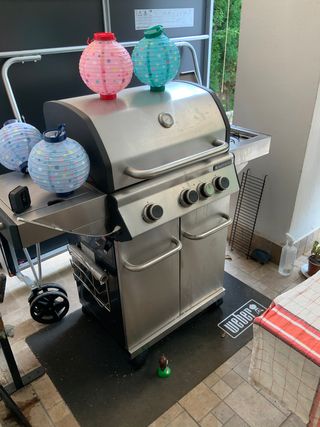 Barbacoa grande de gas Naterial