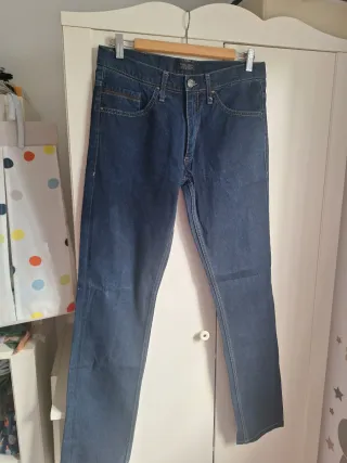 Pantalón vaquero hombre azul talla 40