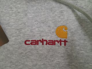 Sudadera Carhartt Gris con Cremallera