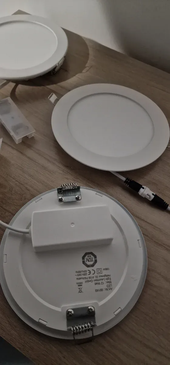 Plafón LED redondo 12W para pasillo