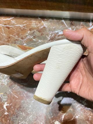 Sandali FAUSTO SANTINI bianche