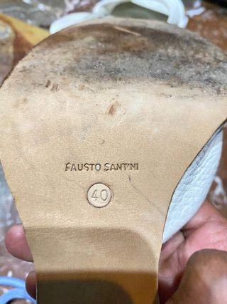 Sandali FAUSTO SANTINI bianche