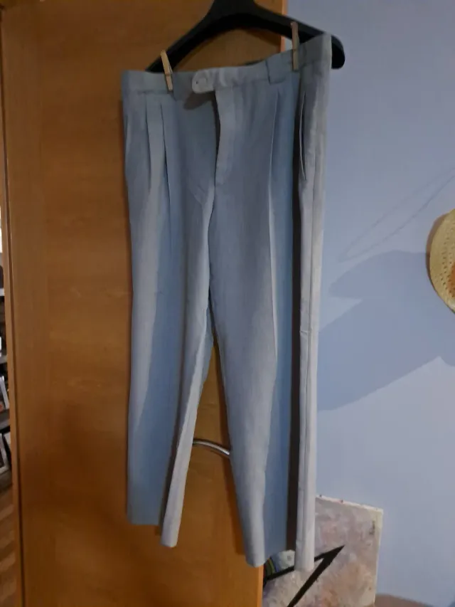 Traje de chaqueta gris caballero