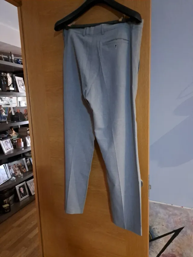 Traje de chaqueta gris caballero