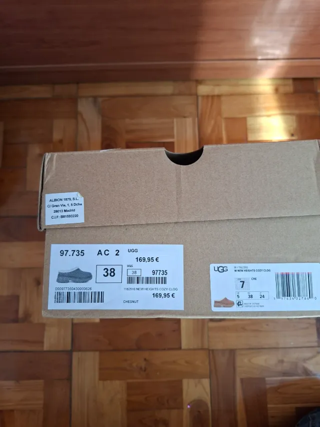 UGG New Heights Clogs Originales Marrones