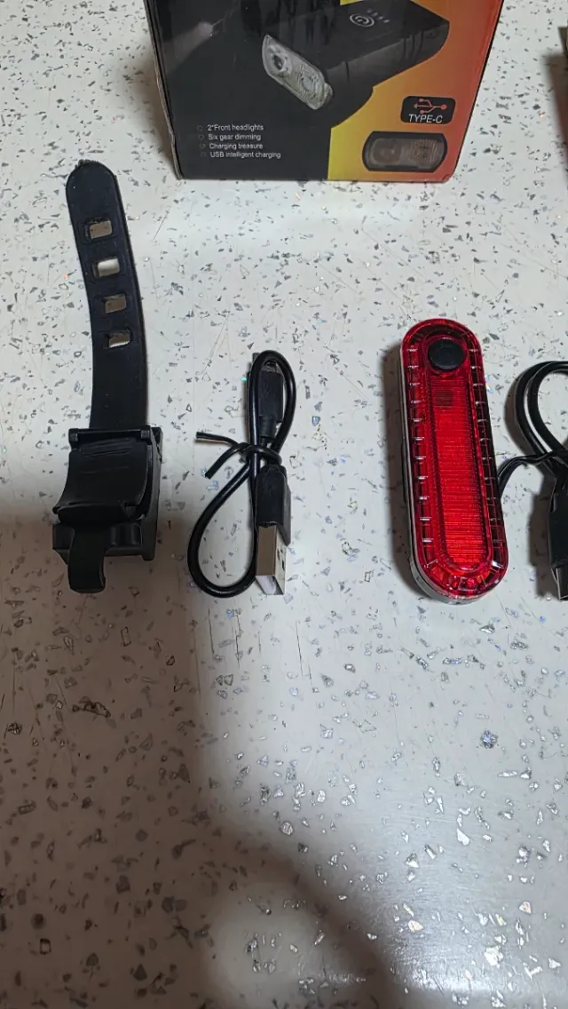 Luces Bicicleta Recargables USB (2uds)