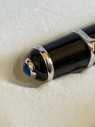 Penna Cartier Diabolo Nera e platino