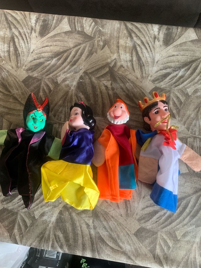Marionetas Blancanieves y 7 Enanitos