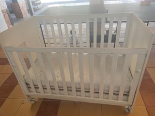 Cuna Mi Cuna blanca con cajón