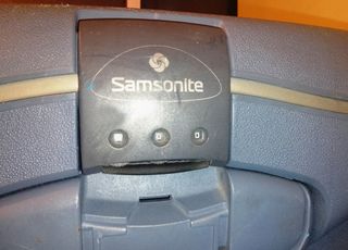 Maleta Rígida Samsonite Azul Grisácea