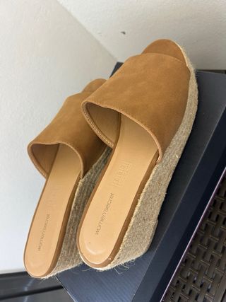 Cuñas Women'secret Beige/Marrón