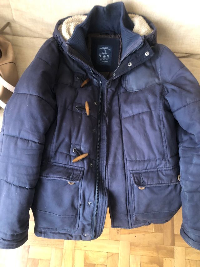 Abrigo azul hombre buen  solo necesita tintoreria