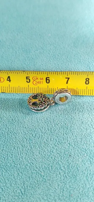 CHARM Plata 925 El Arbol de la Vida 10 Circonitas