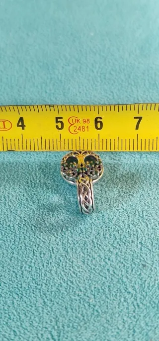 CHARM Plata 925 El Arbol de la Vida 10 Circonitas