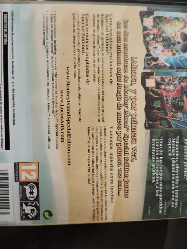 PC Juego Monkey Island Edición Especial Colección