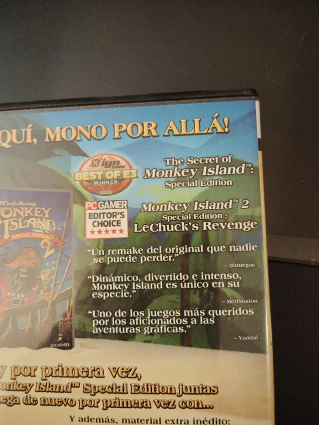 PC Juego Monkey Island Edición Especial Colección