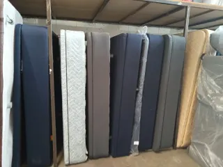 Lote Canapés Madera y Tela