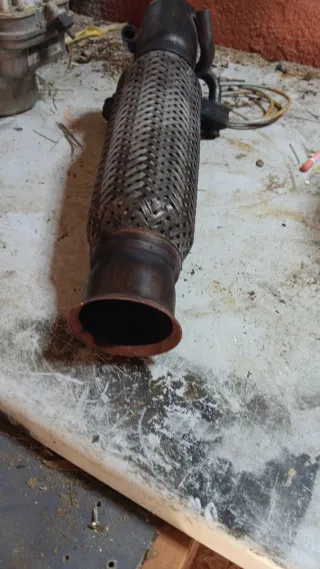 Supresor y flexo al motor sin catalizador Tubo de