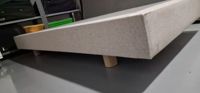 Bases de cama 90x190 tapizadas 4 patas