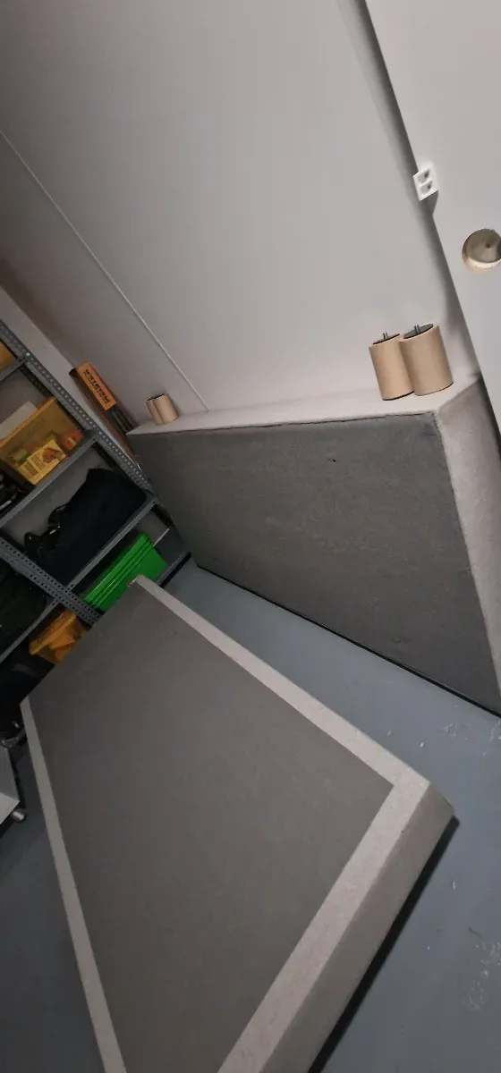 Bases de cama 90x190 tapizadas 4 patas