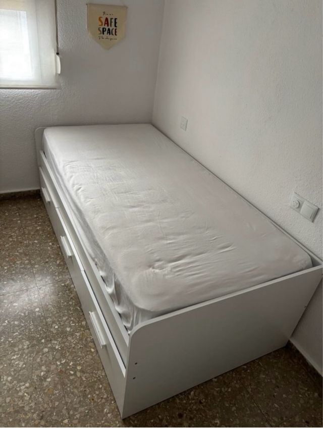 Colchón y somier (sin patas)