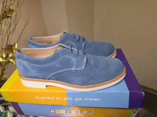 Zapatos Pablosky Piel Azul Talla 37