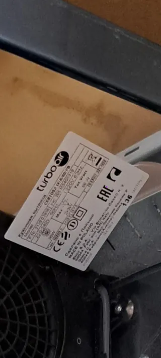 Campana extractora 60cm