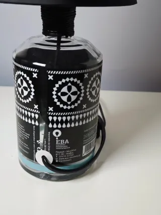 Lampada artigianale bottiglia Mastic Tears