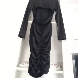 Tubino nero schiena scoperta tg S