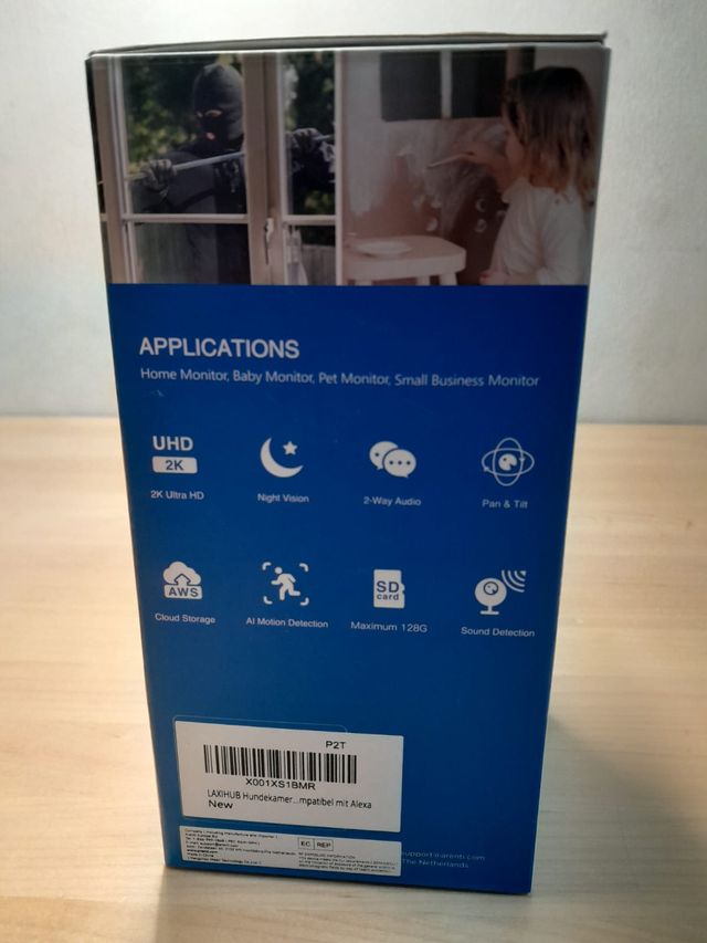 Cámara Laxihub P2T WiFi Interior