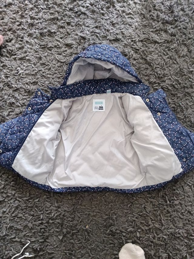 Chaqueta acolchada niña