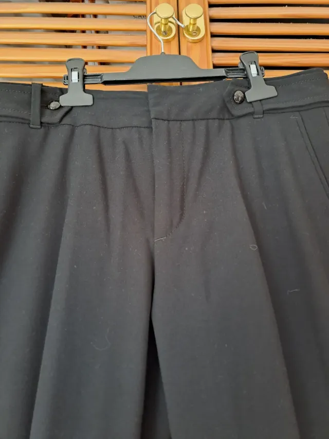 Pantalón vestir Zara negro