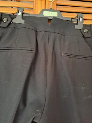 Pantalón vestir Zara negro