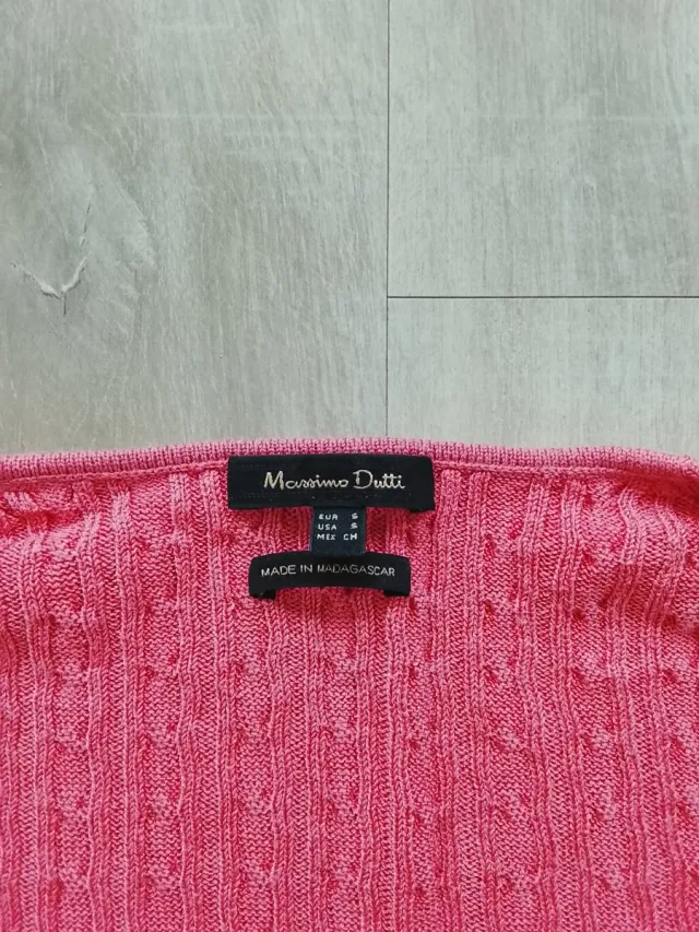Jersey Massimo Dutti Mujer Rosa