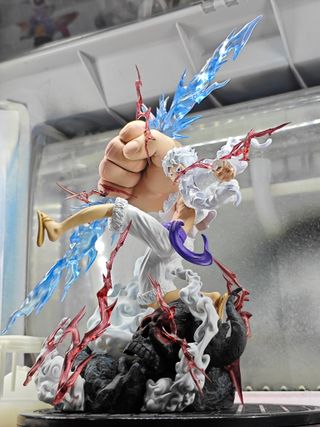 Figura Resina Luffy Gear 5 One Piece