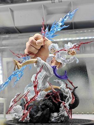 Figura Resina Luffy Gear 5 One Piece