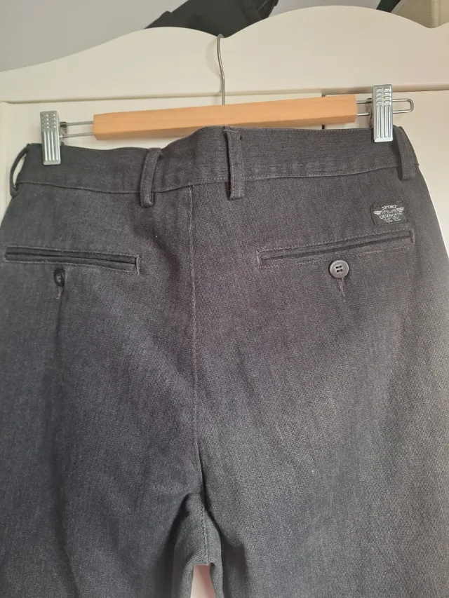 Pantalón Chino Hombre Gris talla 40