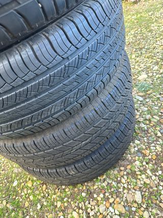 5 neumáticos, 235/65 R17 MichelinRoadX y Goodyear