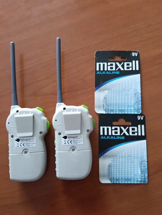 Walkie Talkies Imaginarium (con pilas nuevas)