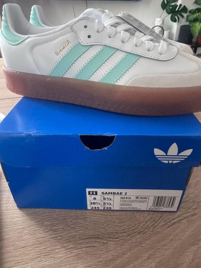 Adidas Samba Mujer Talla 38.5