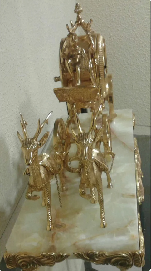 Reloj de Carruaje Vintage Francés (Napoleón III)