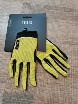 Guantes Largos Gobik Amarillo y Negro