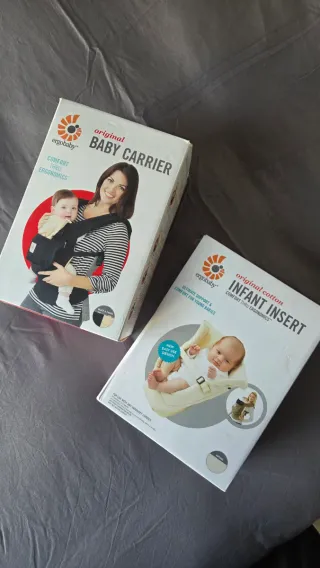 Mochila Portabebés Ergobaby y reductor bebés