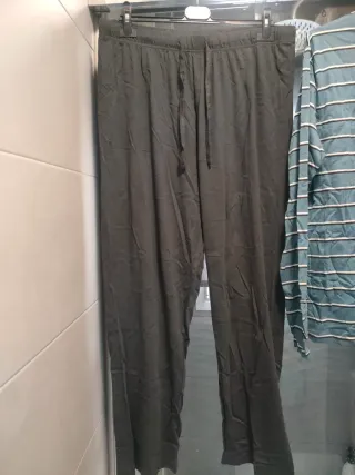 Pijama Lee Hombre Talla L Rayas Azul/Verde