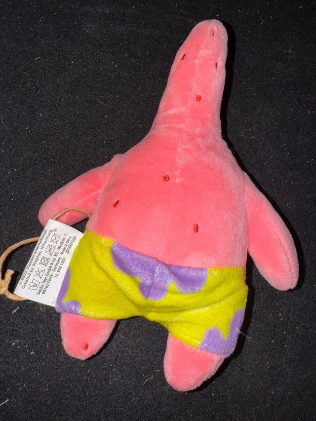 Peluches Bob Esponja y Patricio