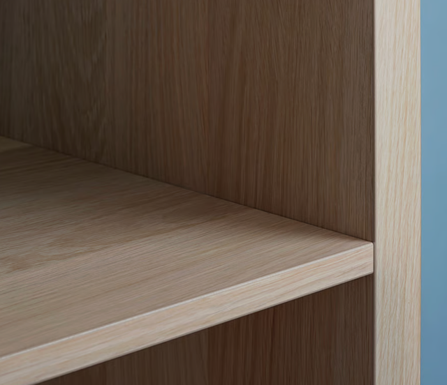 Estantería KALLAX efecto roble 77x147 cm